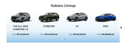 2026 Subaru Forester priced at RM221,500 in Malaysia, based on official website – 2.5L boxer, EyeSight 4.0
