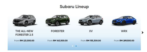 Subaru, Subaru Forester, 2026 Subaru Forester priced at RM221,500 in Malaysia, based on official website – 2.5L boxer, EyeSight 4.0