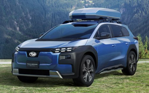 Subaru Performance E-STI EV concept teased for JMS – Performance-B STI also due; return of WRX STI?