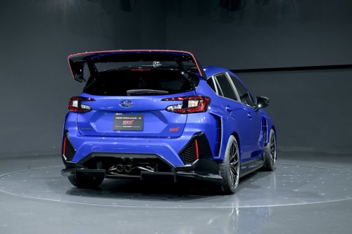 Subaru Performance-B and Performance-E STI concepts preview future petrol, electric WRX STIs