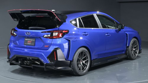 Subaru Performance-B and Performance-E STI concepts preview future petrol, electric WRX STIs
