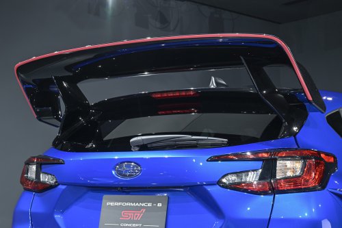 Subaru Performance-B and Performance-E STI concepts preview future petrol, electric WRX STIs