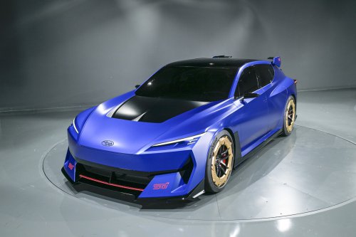 Subaru Performance-B and Performance-E STI concepts preview future petrol, electric WRX STIs