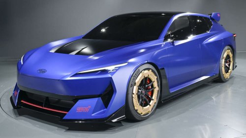 Subaru, Subaru WRX STI, Subaru Performance-B and Performance-E STI concepts preview future petrol, electric WRX STIs