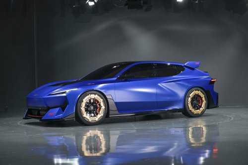 Subaru Performance-B and Performance-E STI concepts preview future petrol, electric WRX STIs