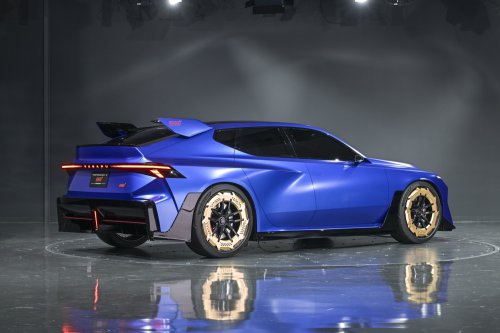 Subaru Performance-B and Performance-E STI concepts preview future petrol, electric WRX STIs