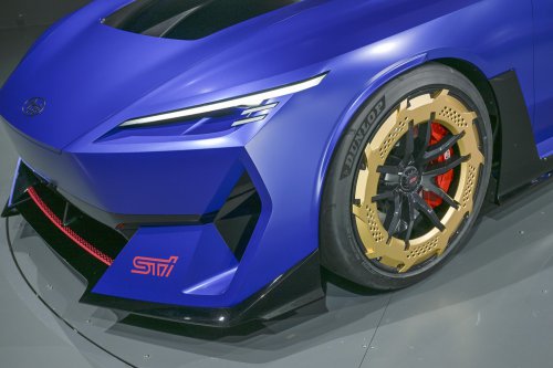 Subaru Performance-B and Performance-E STI concepts preview future petrol, electric WRX STIs