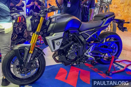 2025 Suzuki GSX-8T and GSX-8TT retro middleweight bikes in Malaysia, priced at RM59,600 and RM63,600