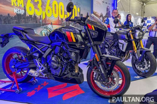 Suzuki, 2025 Suzuki GSX-8T and GSX-8TT retro middleweight bikes in Malaysia, priced at RM59,600 and RM63,600