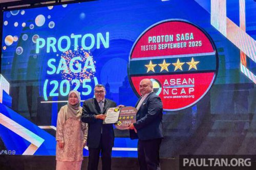 2026 Proton Saga MC3 given 4-star ASEAN NCAP safety rating under outgoing 2021-2025 test protocol