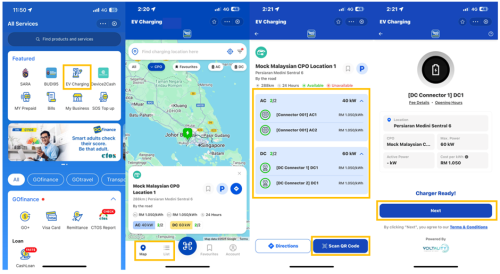 Citroën | Touch ‘n Go eWallet adds cross-border EV charger roaming for Malaysia, Singapore – 6,000 charge points