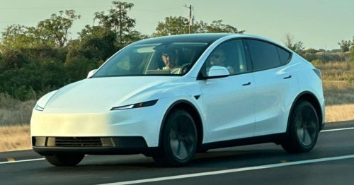 Tesla, Tesla Model Y Standard seen ahead of debut – more affordable variant with wheel covers, no front light bar