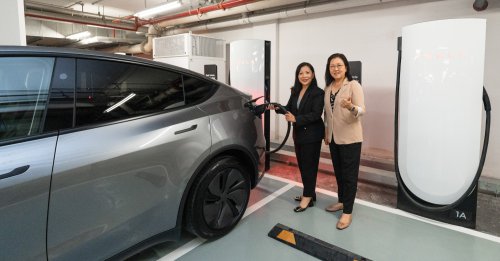 Tesla, Tesla V4 Superchargers now at Pavillion Damansara – four DC chargers; still not open to other EV brands