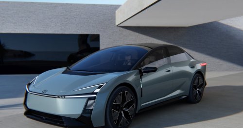 Toyota Corolla Concept – next-generation global sedan previewed with big glass, no central screen, EV option