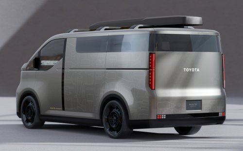 Toyota, Toyota Hiace, Toyota Hiace Concept previews next generation of commercial van with pillarless side, full-width display