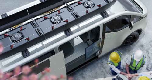 Toyota Hiace Concept previews next generation of commercial van with pillarless side, full-width display
