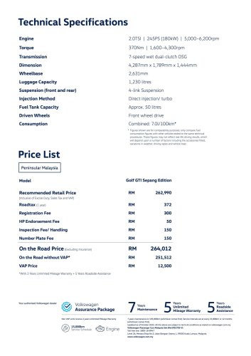 2025 Volkswagen Golf GTI Sepang Edition launched in Malaysia – RM264k OTR with VAP 7-year maintenance
