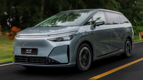 Xpeng X9 PowerX – brand’s first REEV, 1.5T, 0.15 l/100 km FC, 452 km CLTC EV range, 1,602 km total