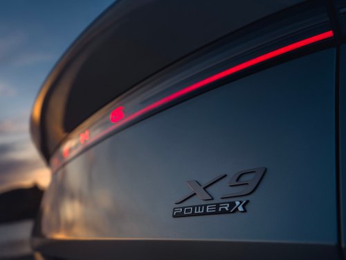 Xpeng X9 PowerX – brand’s first REEV, 1.5T, 0.15 l/100 km FC, 452 km CLTC EV range, 1,602 km total