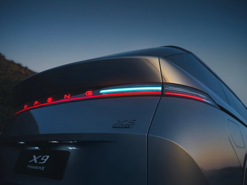 Xpeng X9 PowerX – brand’s first REEV, 1.5T, 0.15 l/100 km FC, 452 km CLTC EV range, 1,602 km total