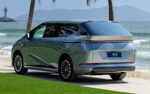 Xpeng X9 PowerX – brand’s first REEV, 1.5T, 0.15 l/100 km FC, 452 km CLTC EV range, 1,602 km total