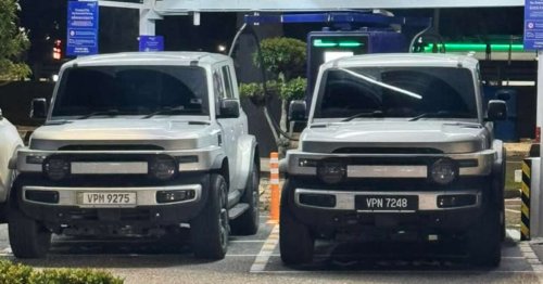 SUV, iCaur V23 seen road-registered in Malaysia – EV SUV with classic Land Cruiser styling launching soon?