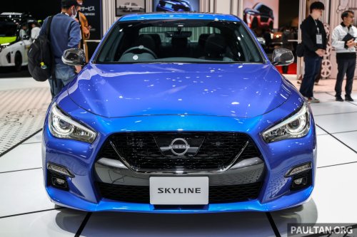 2028 Nissan Skyline teased – still a Japan-only sedan but with retro styling; R36 GT-R to be based on this?