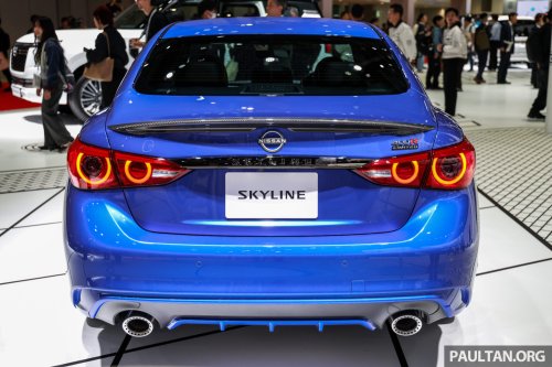 2028 Nissan Skyline teased – still a Japan-only sedan but with retro styling; R36 GT-R to be based on this?