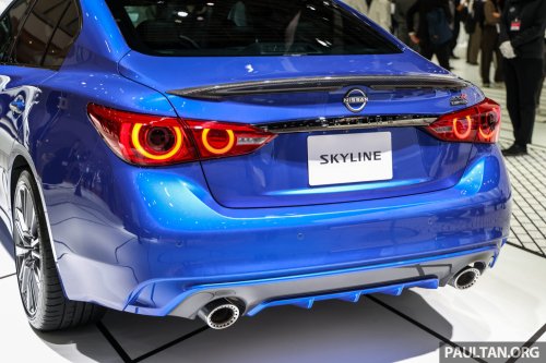 2028 Nissan Skyline teased – still a Japan-only sedan but with retro styling; R36 GT-R to be based on this?