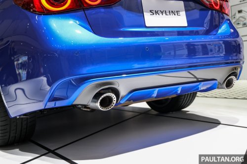 2028 Nissan Skyline teased – still a Japan-only sedan but with retro styling; R36 GT-R to be based on this?