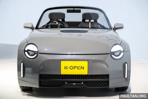 Daihatsu K-Open remains a kei car – drops larger size and 1.3L idea, but will be FR; Akio Toyoda to sign it off