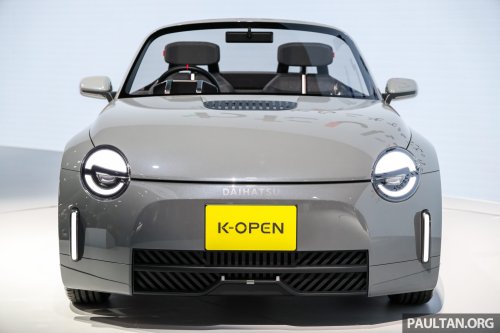 Daihatsu, Daihatsu K-Open remains a kei car – drops larger size and 1.3L idea, but will be FR; Akio Toyoda to sign it off