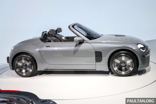 Daihatsu K-Open remains a kei car – drops larger size and 1.3L idea, but will be FR; Akio Toyoda to sign it off