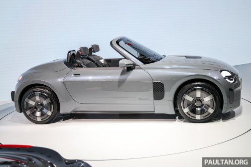 Daihatsu K-Open remains a kei car – drops larger size and 1.3L idea, but will be FR; Akio Toyoda to sign it off