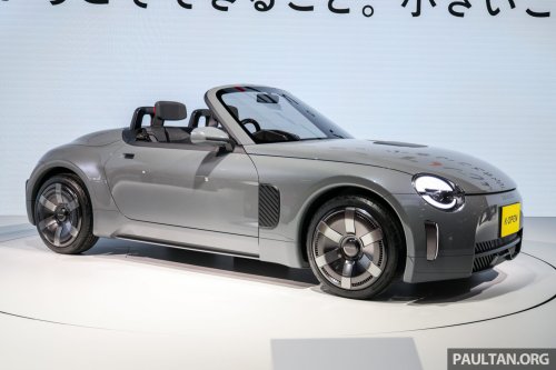 Daihatsu K-Open remains a kei car – drops larger size and 1.3L idea, but will be FR; Akio Toyoda to sign it off