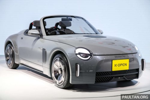 Daihatsu, Daihatsu K-Open remains a kei car – drops larger size and 1.3L idea, but will be FR; Akio Toyoda to sign it off