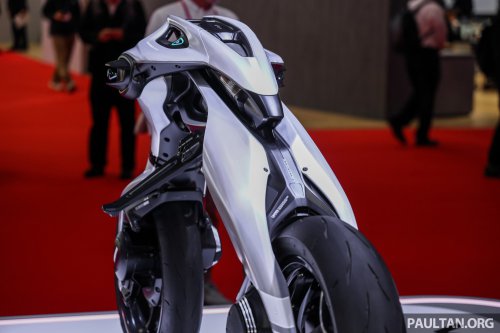 Yamaha unveils prototype alternate fuel vehicles and EVs at 2025 Japan Mobility Show in Tokyo