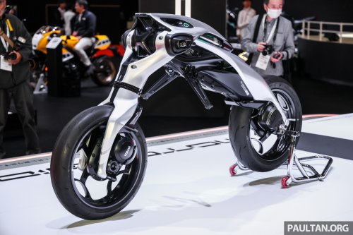 Yamaha unveils prototype alternate fuel vehicles and EVs at 2025 Japan Mobility Show in Tokyo