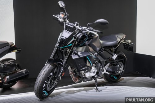 Yamaha unveils prototype alternate fuel vehicles and EVs at 2025 Japan Mobility Show in Tokyo