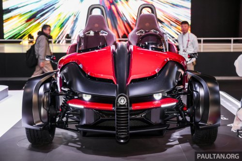 Yamaha unveils prototype alternate fuel vehicles and EVs at 2025 Japan Mobility Show in Tokyo