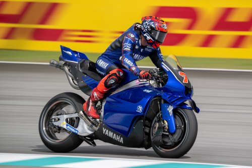 Yamaha YZR-M1 V-four MotoGP prototype in Malaysia
