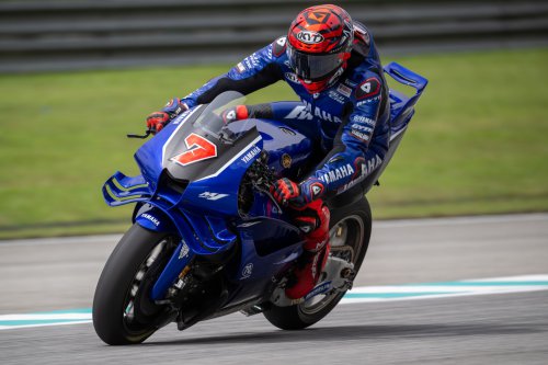 Yamaha YZR-M1 V-four MotoGP prototype in Malaysia
