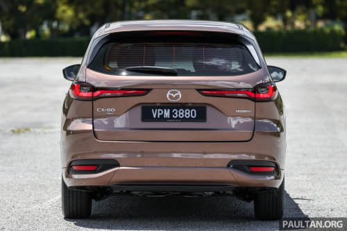 Mazda CX-80 2.5G PHEV AWD in Malaysia – three-row SUV, captain seats, 65 km NEDC EV range; RM297k