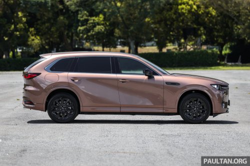 Mazda CX-80 2.5G PHEV AWD in Malaysia – three-row SUV, captain seats, 65 km NEDC EV range; RM297k