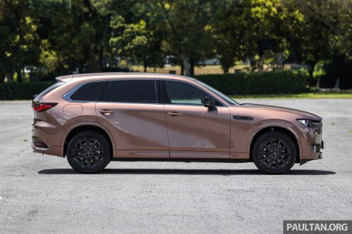 Mazda, PHEV, AWD, SUV, Mazda CX-80 2.5G PHEV AWD in Malaysia – three-row SUV, captain seats, 65 km NEDC EV range; RM297k
