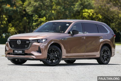 Mazda CX-80 2.5G PHEV AWD in Malaysia – three-row SUV, captain seats, 65 km NEDC EV range; RM297k