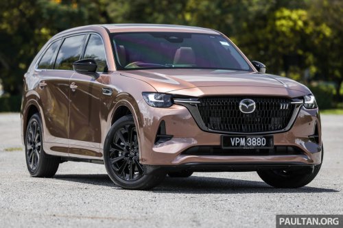 Mazda CX-80 2.5G PHEV AWD in Malaysia – three-row SUV, captain seats, 65 km NEDC EV range; RM297k
