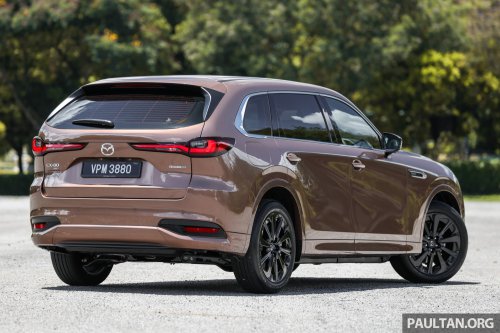 Mazda CX-80 2.5G PHEV AWD in Malaysia – three-row SUV, captain seats, 65 km NEDC EV range; RM297k