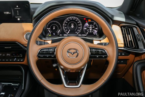 Mazda CX-80 2.5G PHEV AWD in Malaysia – three-row SUV, captain seats, 65 km NEDC EV range; RM297k