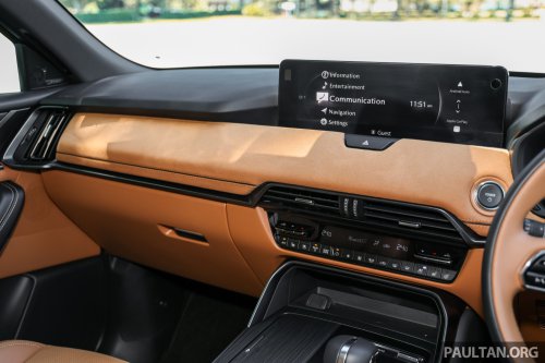 Mazda CX-80 2.5G PHEV AWD in Malaysia – three-row SUV, captain seats, 65 km NEDC EV range; RM297k